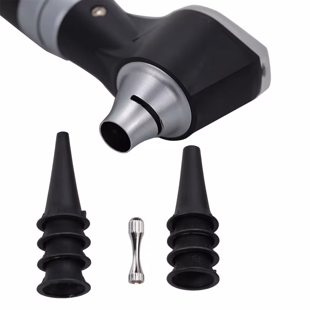 ear otoscope with LED