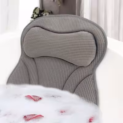 Coussin de bain papillon coussin de massage coussin de bain respirant avec ventouses