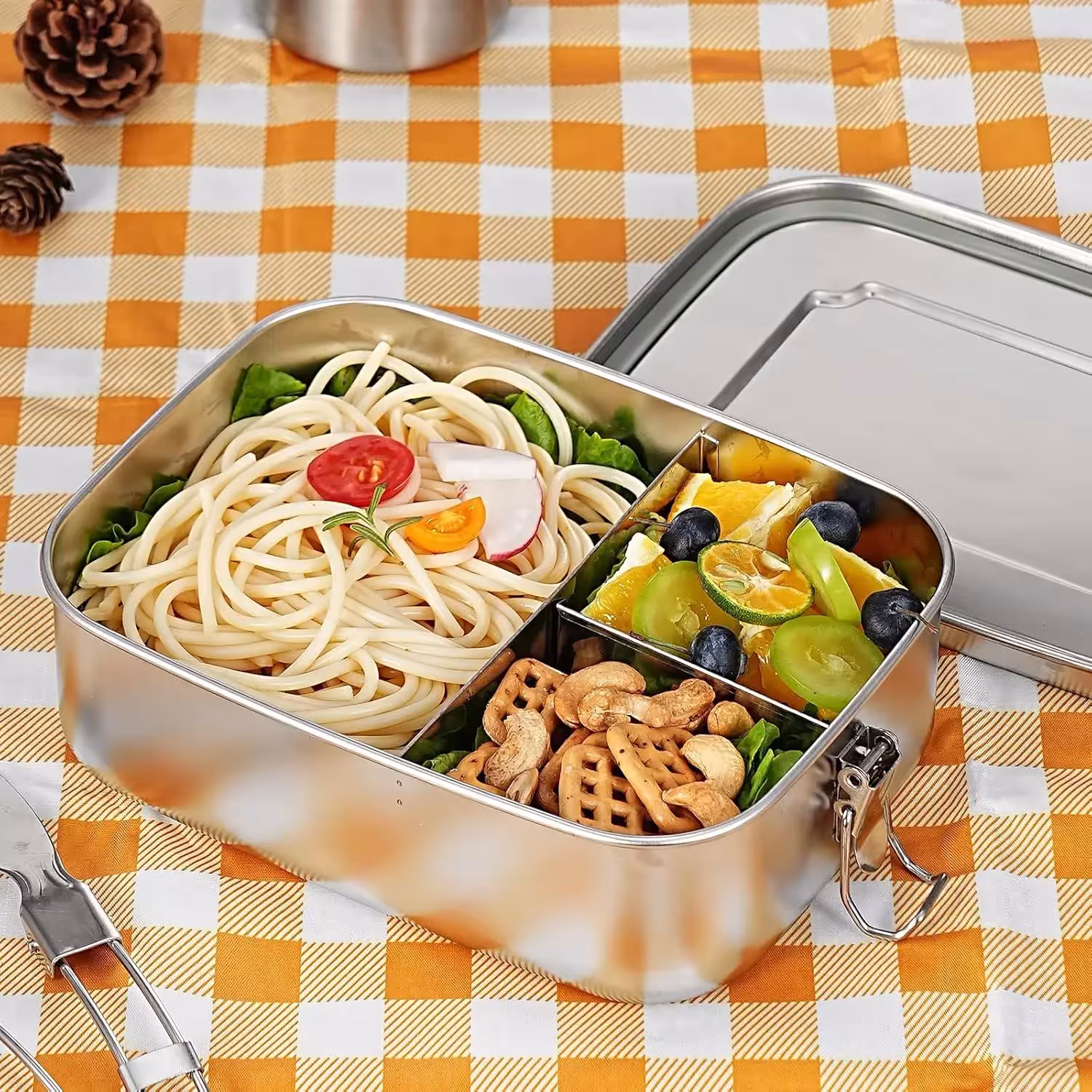 Stainless steel lunch box