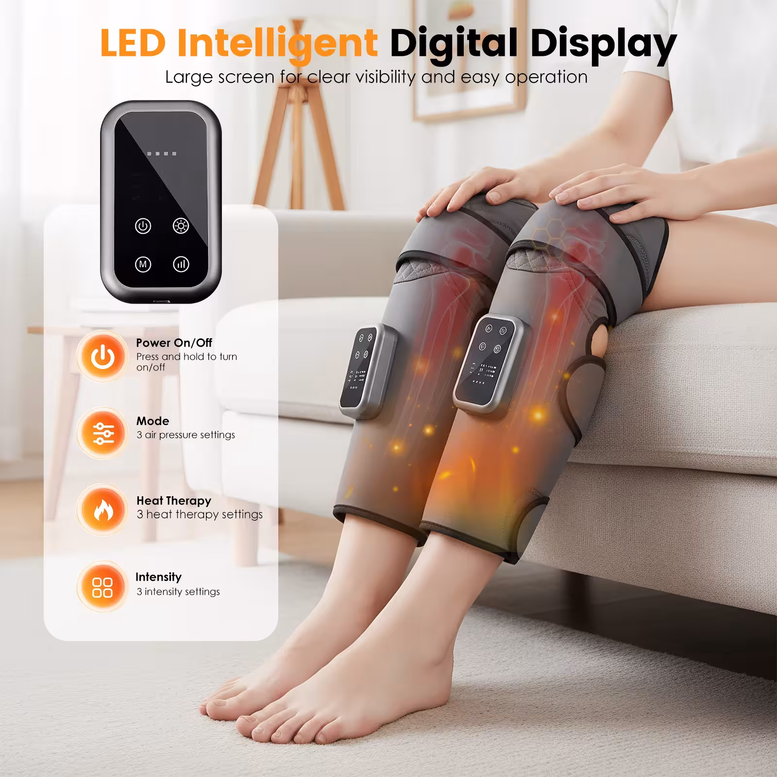 massageur pour les pieds avec chaleur