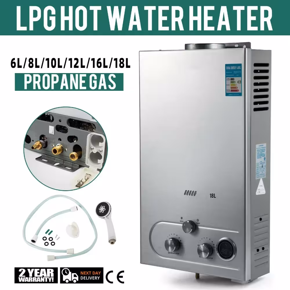 calentador de agua a gas