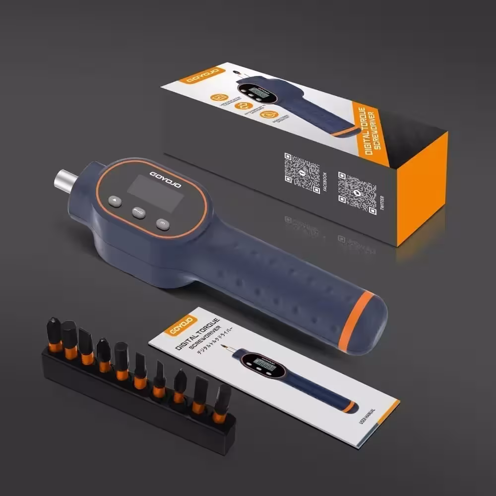 Digital torque screwdrivers