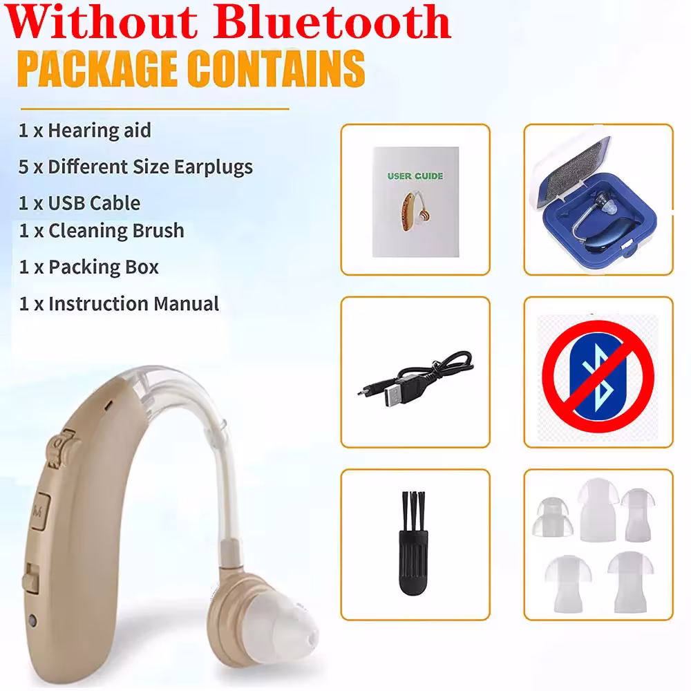 Bluetooth klausos aparatai USB įkrovimo regulator garso kompensacija