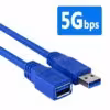 USB 3.0 bleu