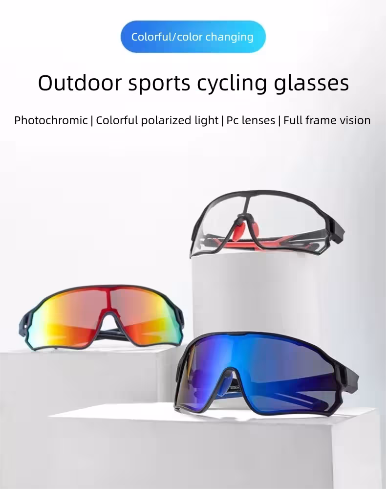 occhiali da ciclismo polarizzati