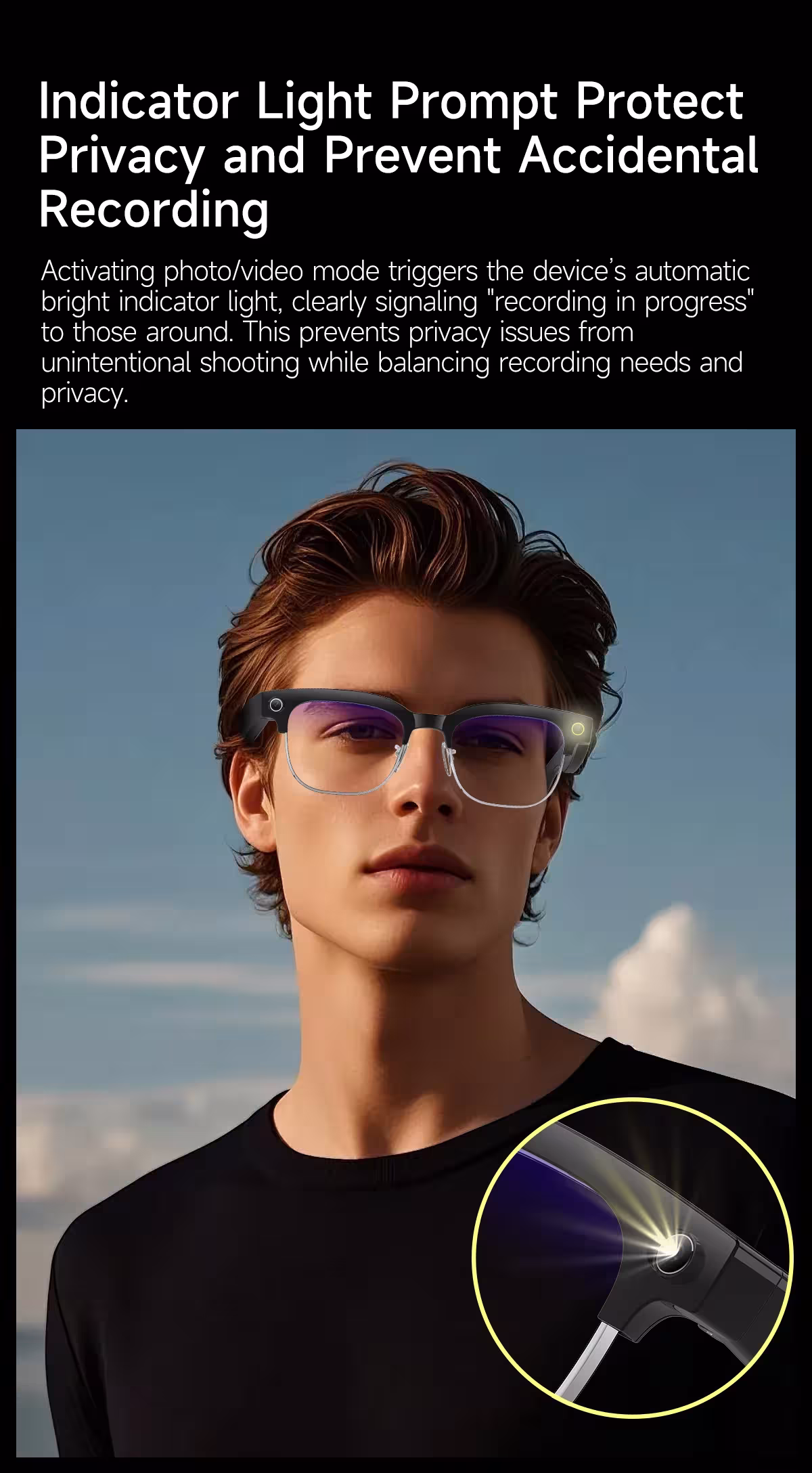 smart glasses with camera