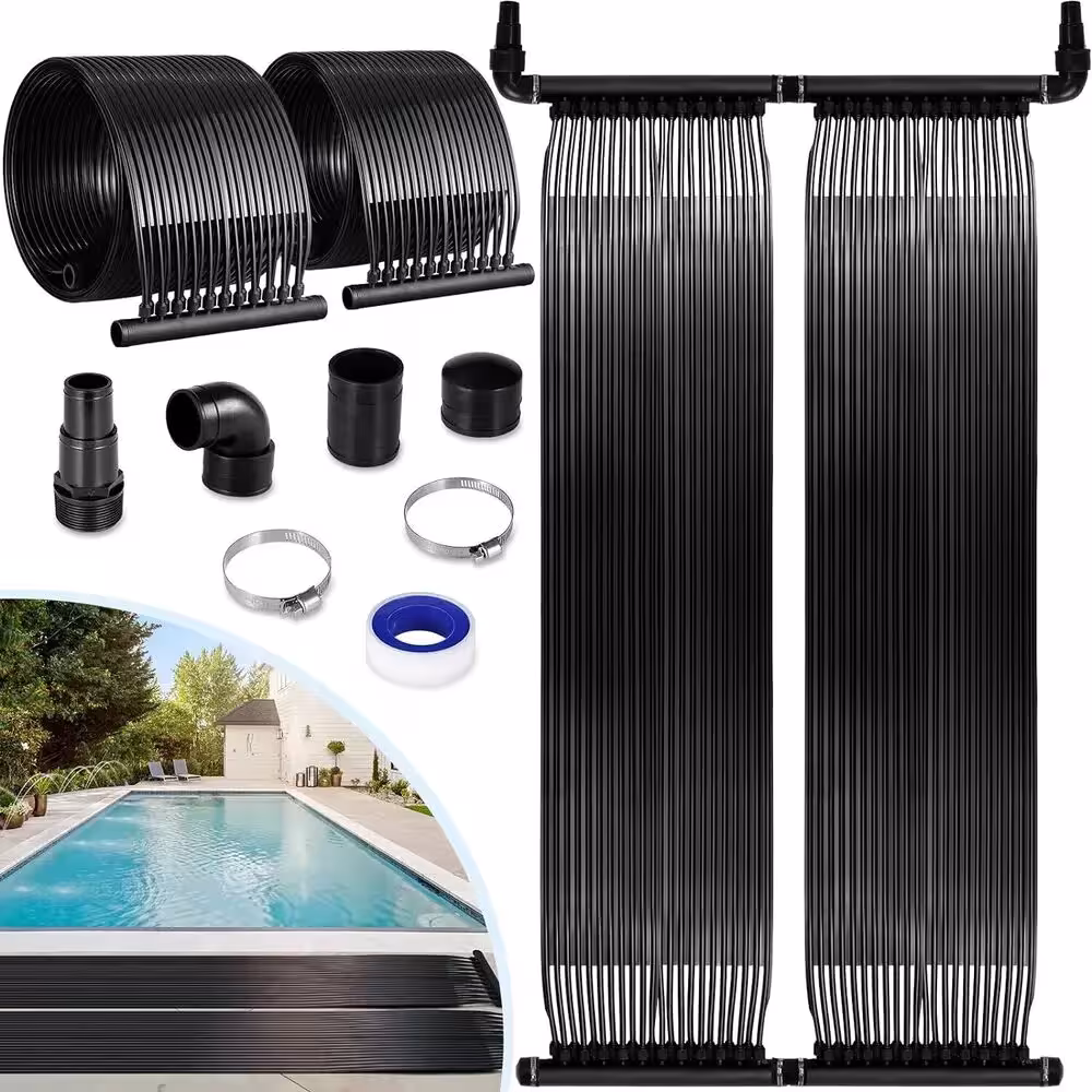 Solar panel for swimming pool 500x75 cm heating system, UV resistant