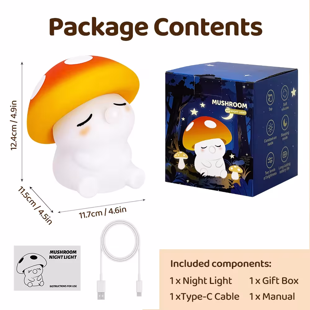 silicone night light