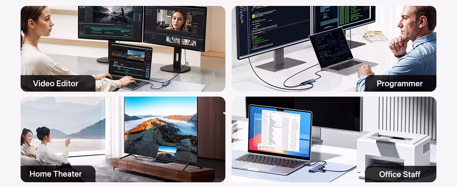 Station d'accueil USB-C