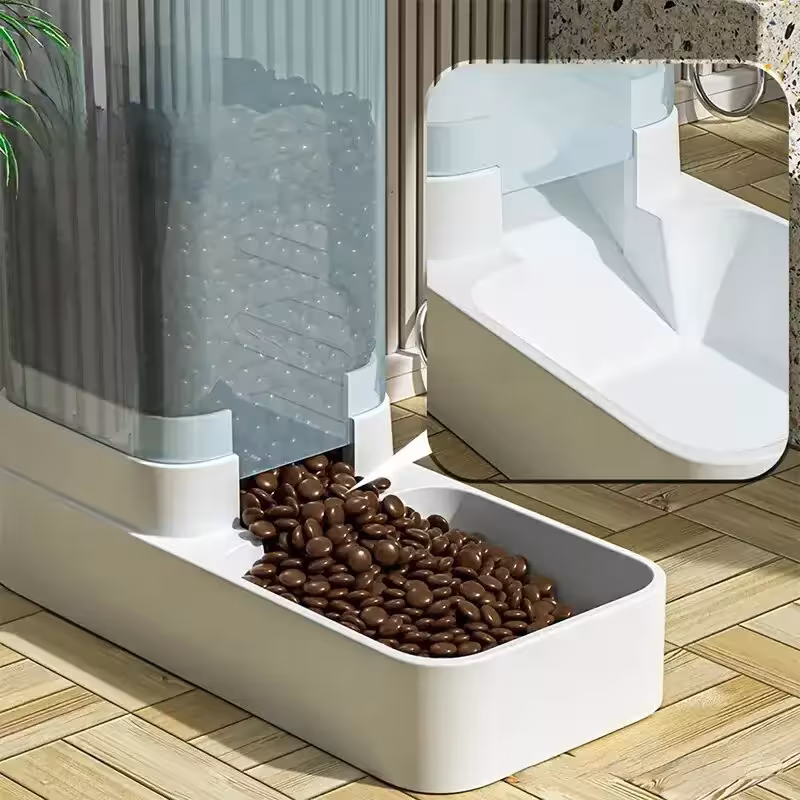 dispensador automático de comida para perros