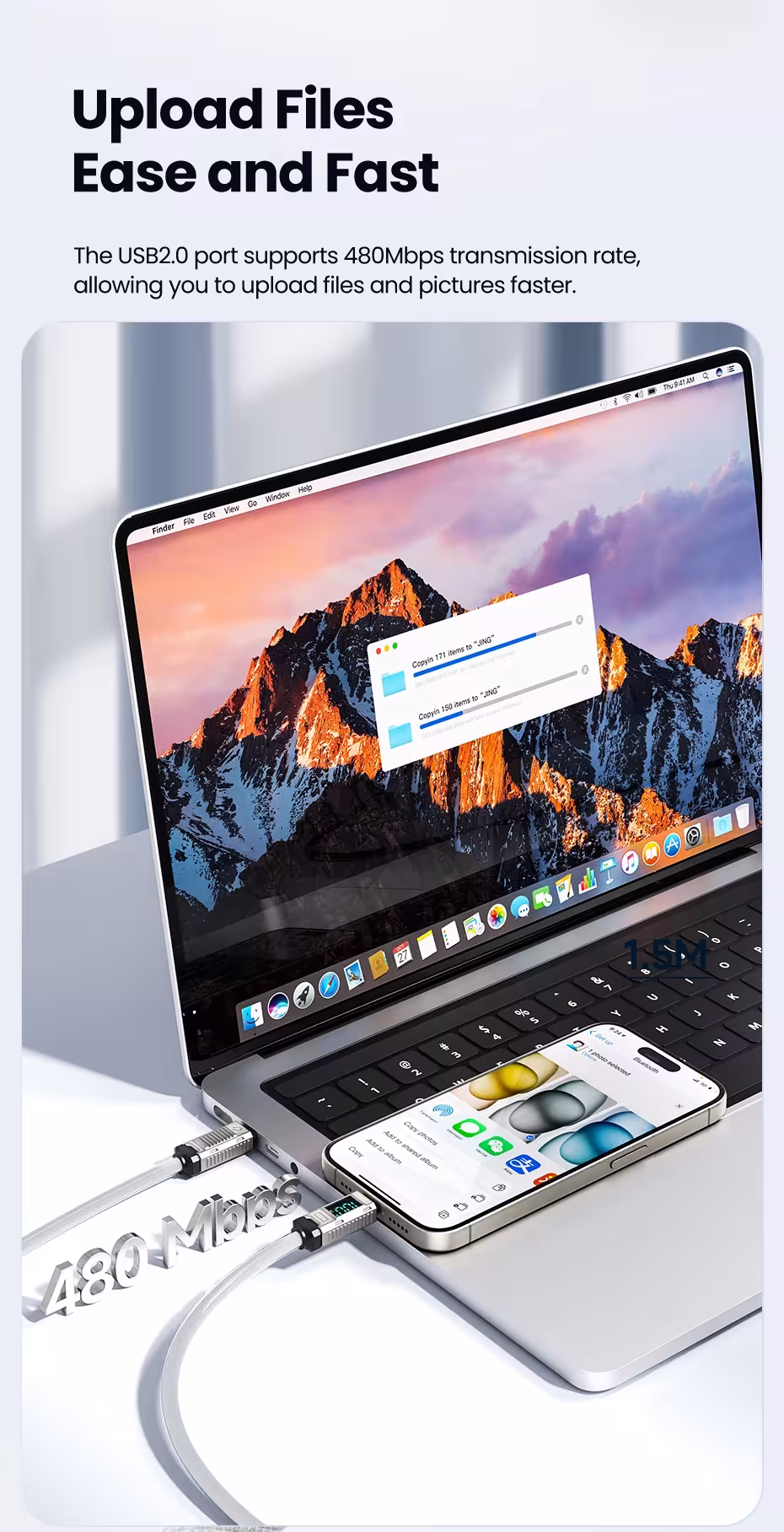 USB-C cable 100W
