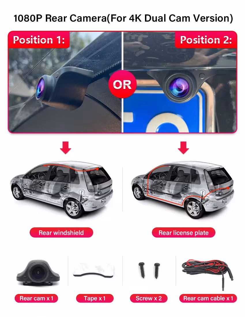 Enregistreur vidéo pour voitures Volvo