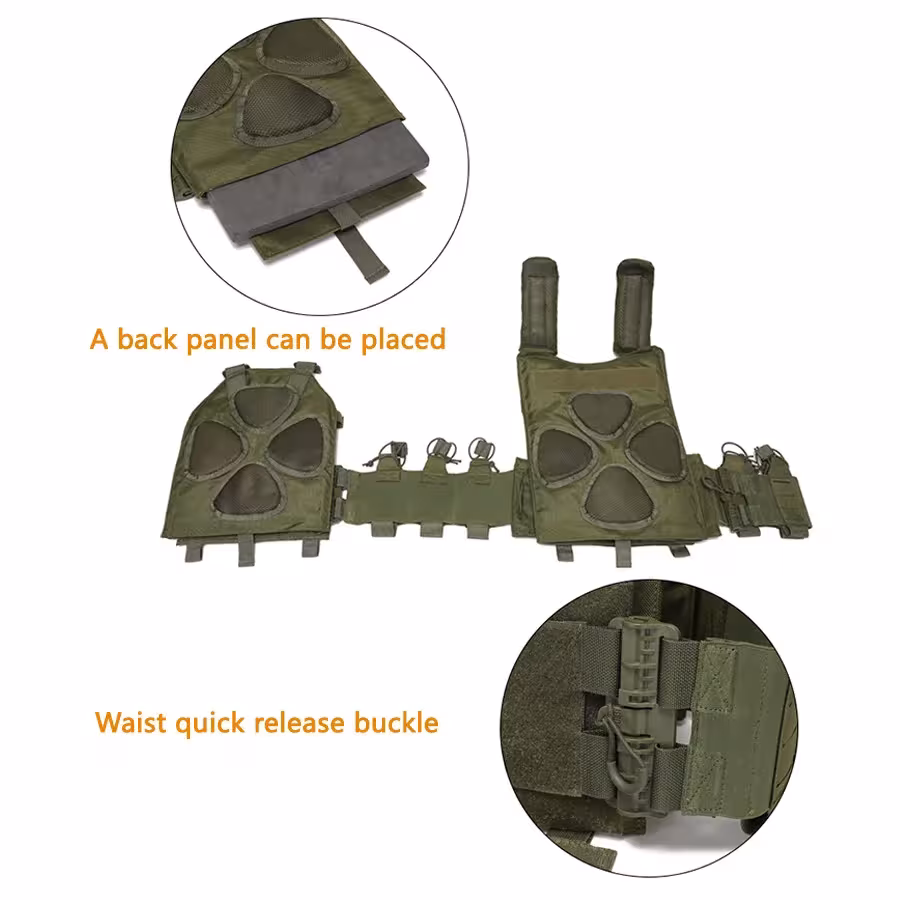 chaleco de caza MOLLE
