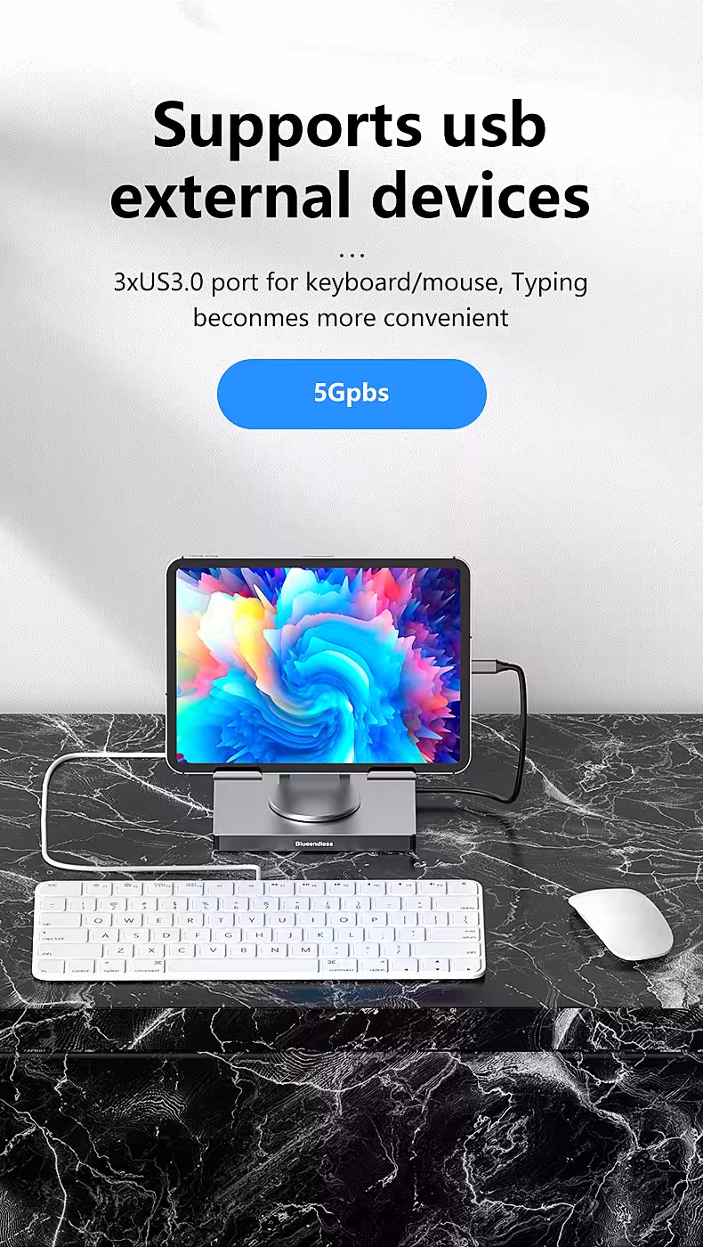 Concentrateur USB C