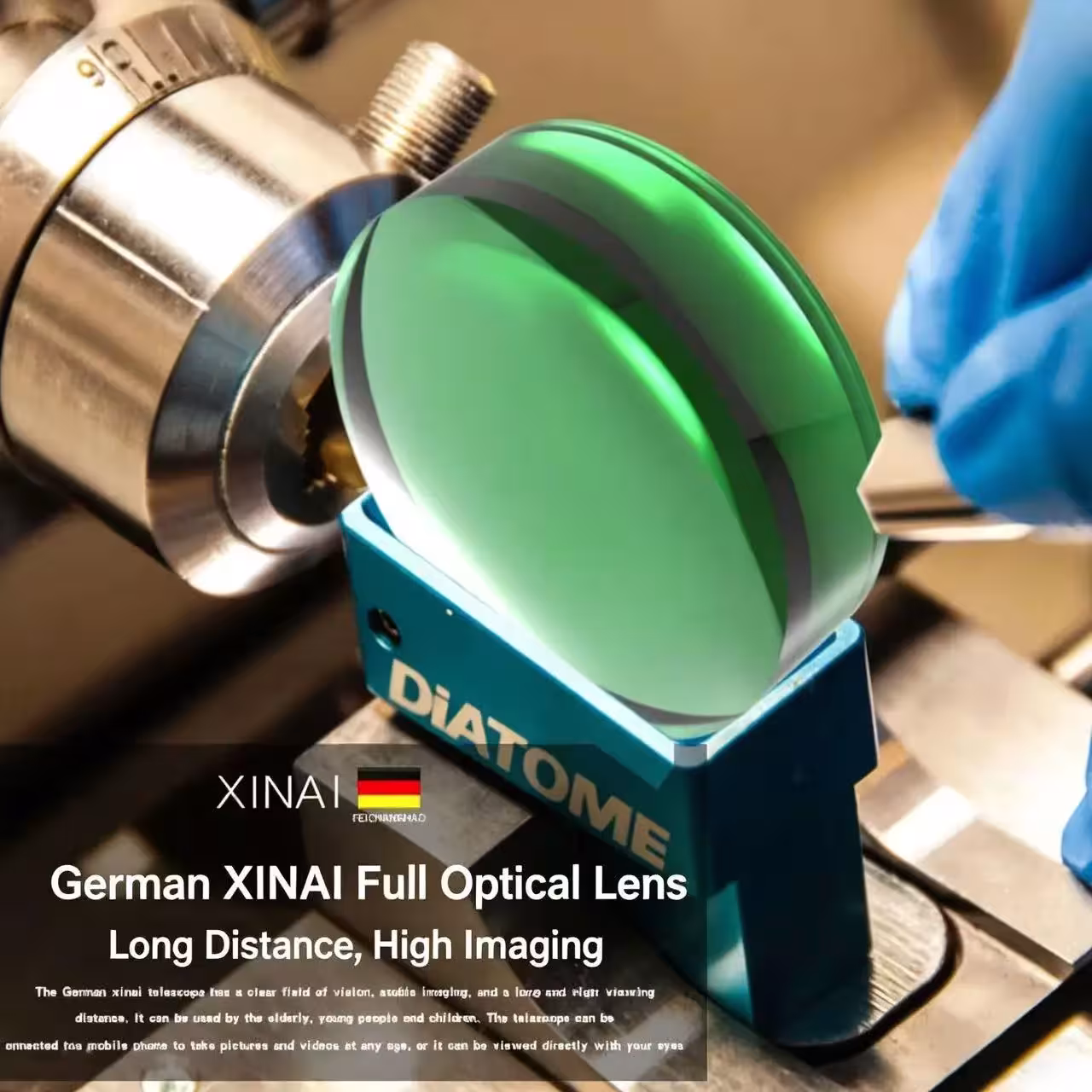 Binoculars with high magnification