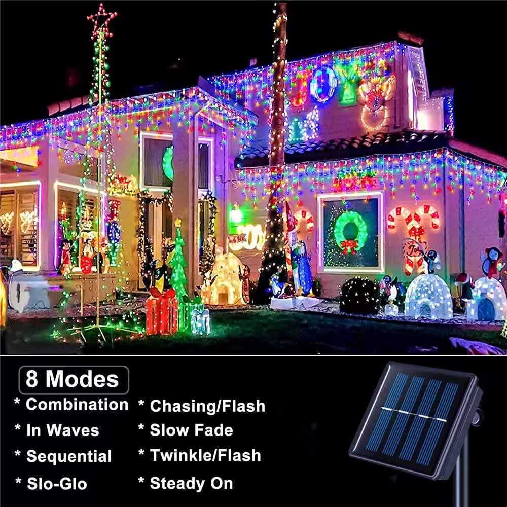 guirlandes lumineuses solaires