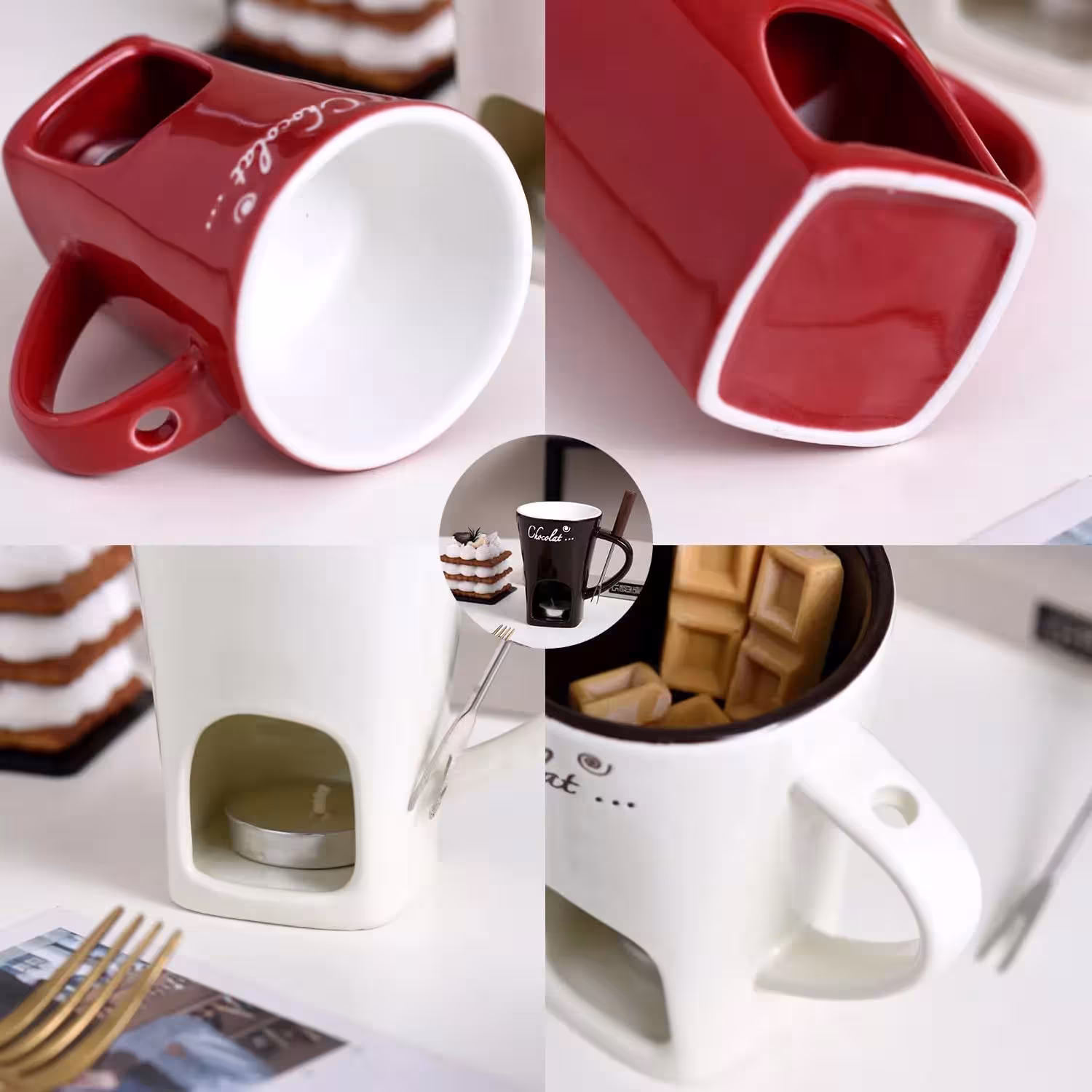taza de cerámica climatizada