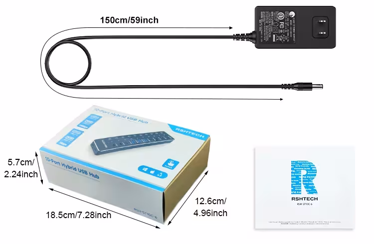Adattatore USB C 10 in 1
