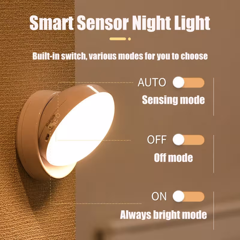 360° motion sensor lamp