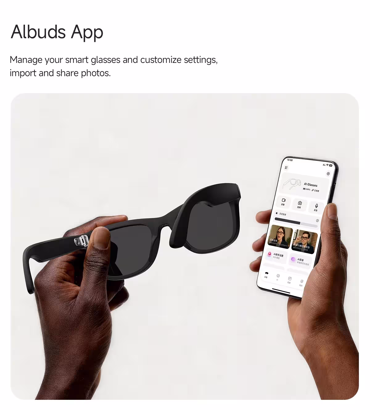 Smart glasses with translation