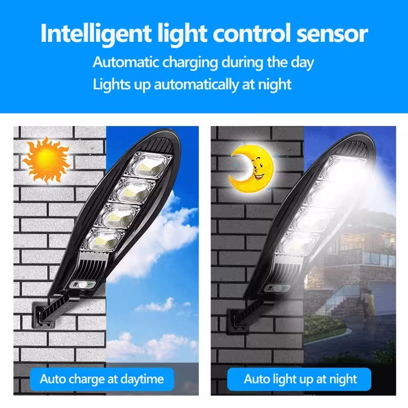 solar light with sensor