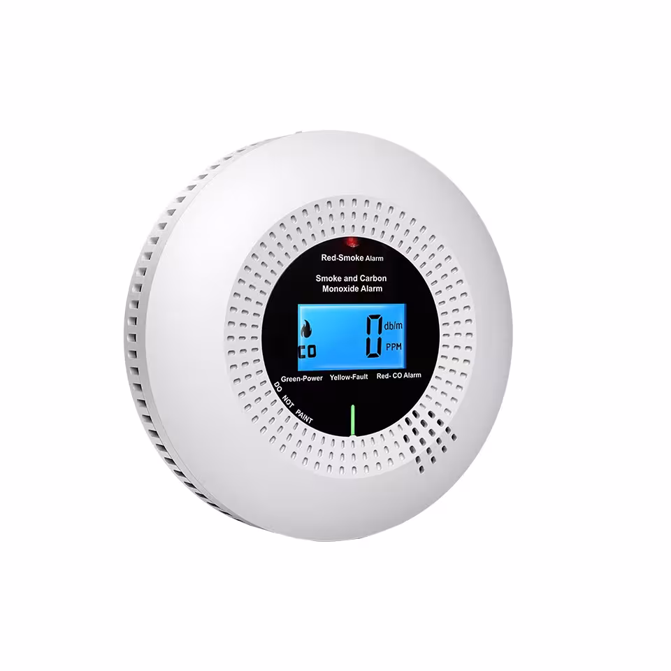 CCEsafety WiFi Tuya Smoke and Carbon Monoxide Detector with 10-Year Sensor