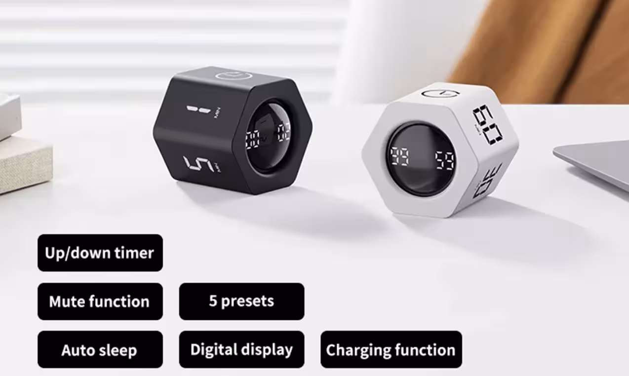 Temporizador con sensor de gravedad