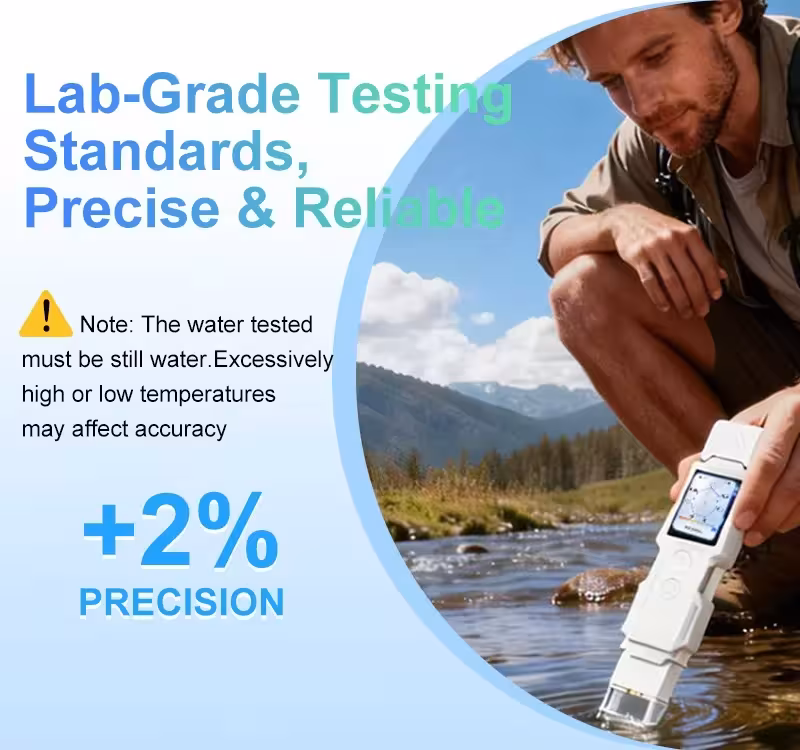 Test de qualité de l'eau 9 fonctions