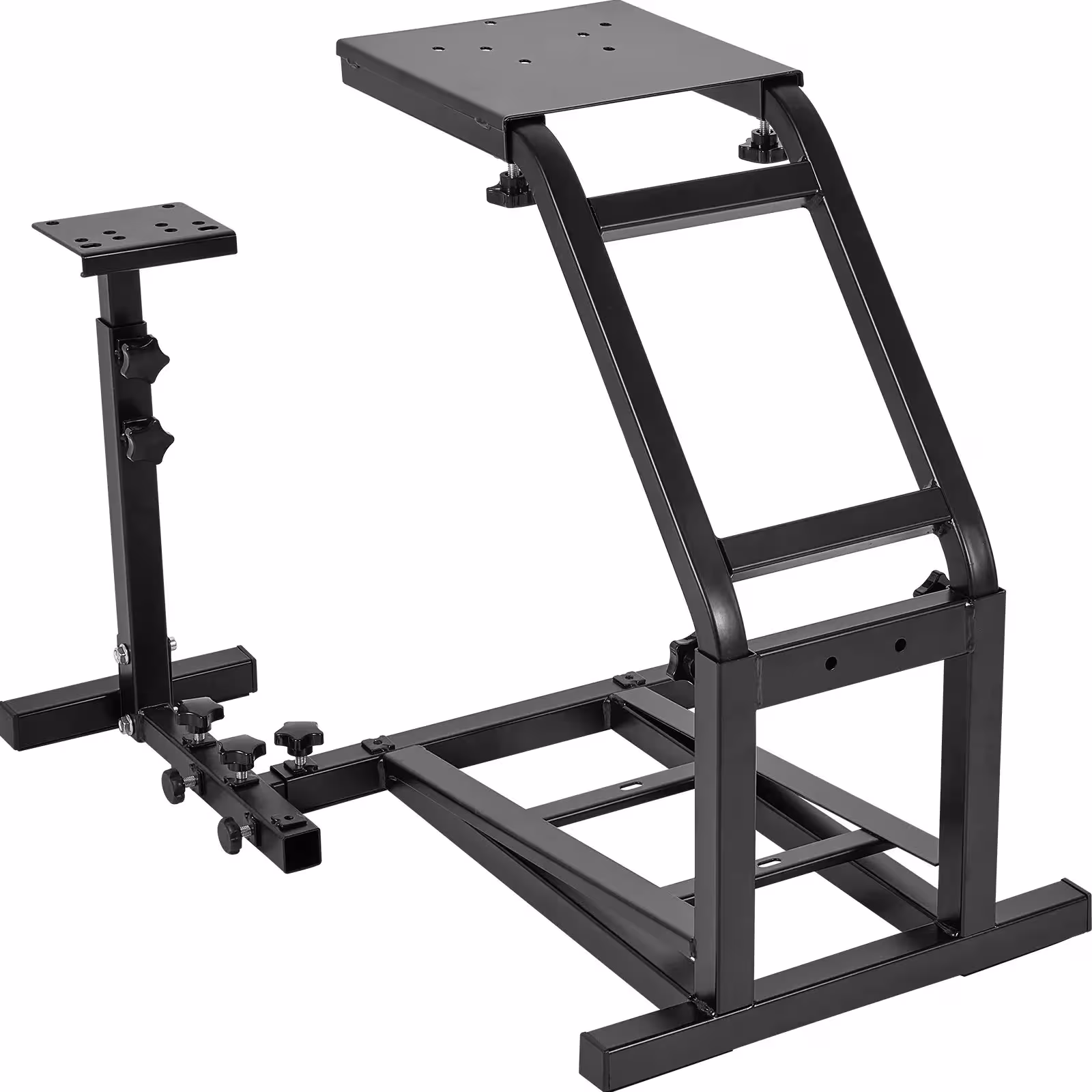 Supporto professionale VEVOR per volante Logitech, Fanatec, Mad Catz, regolabile, in acciaio