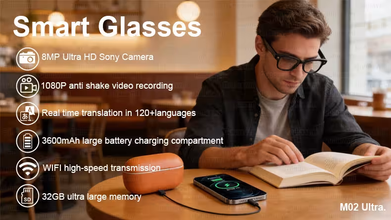 smart glasses with camera