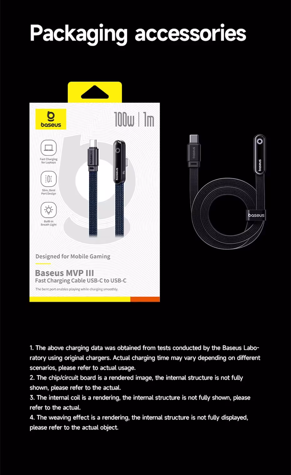 Cable USB C de 100W