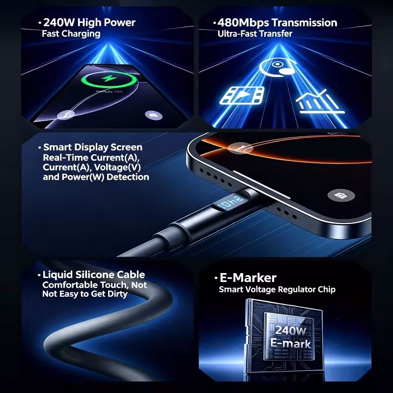 Câble USB C 240W