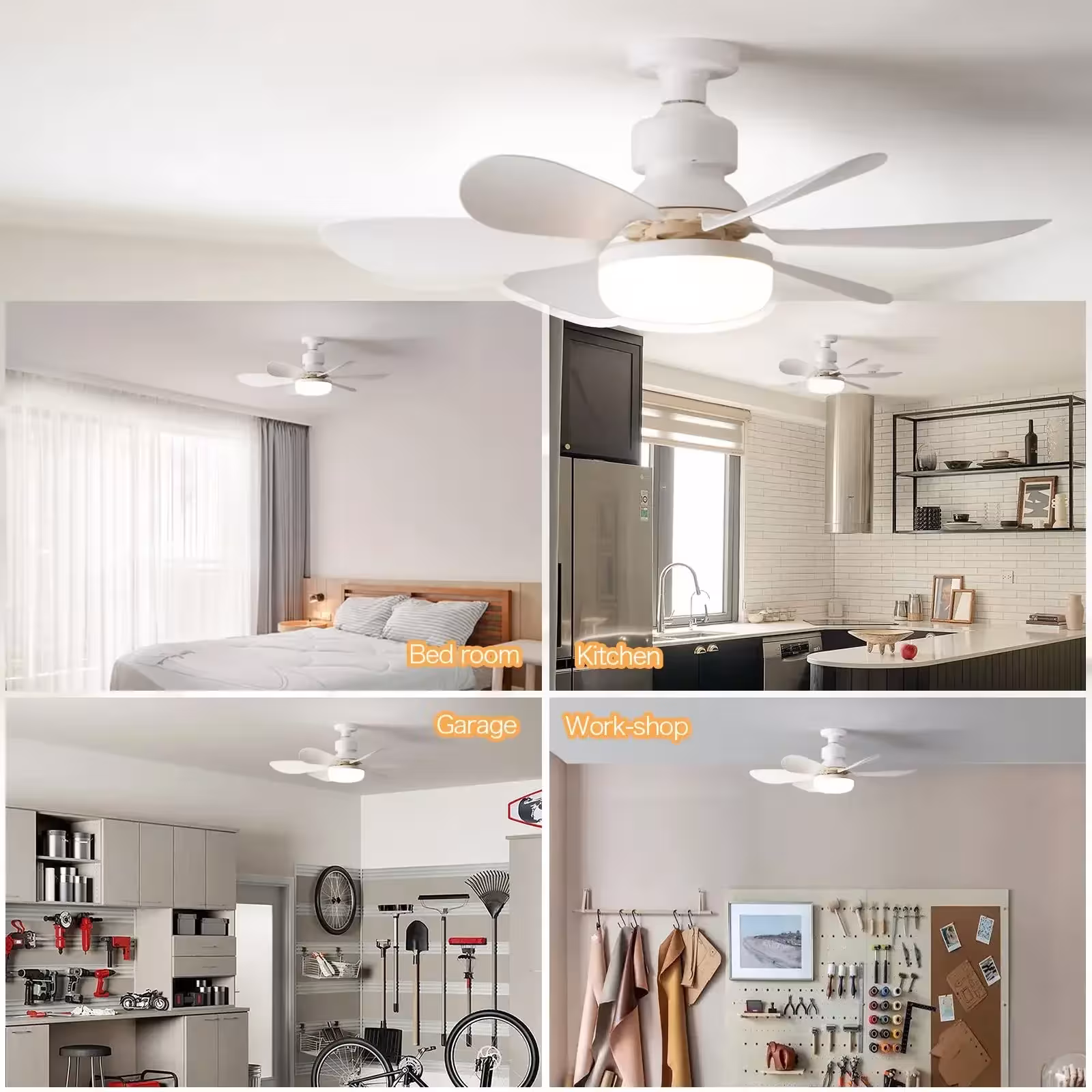 LED ceiling fan light