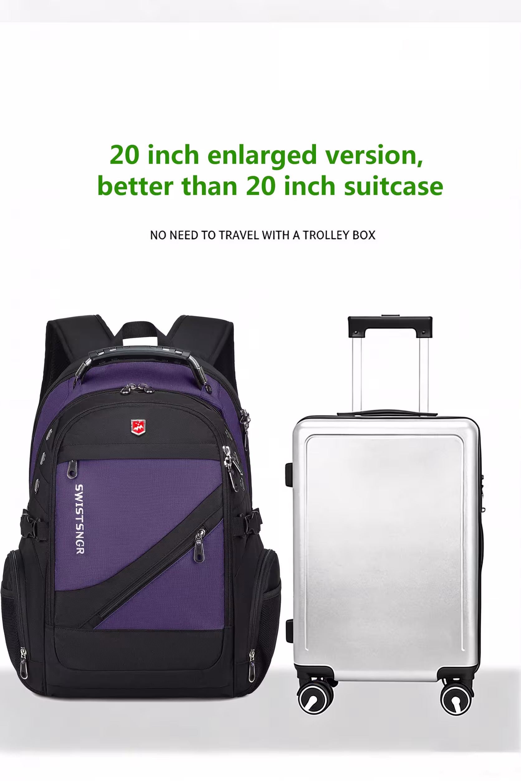 Wasserdichter Rucksack für Laptops
