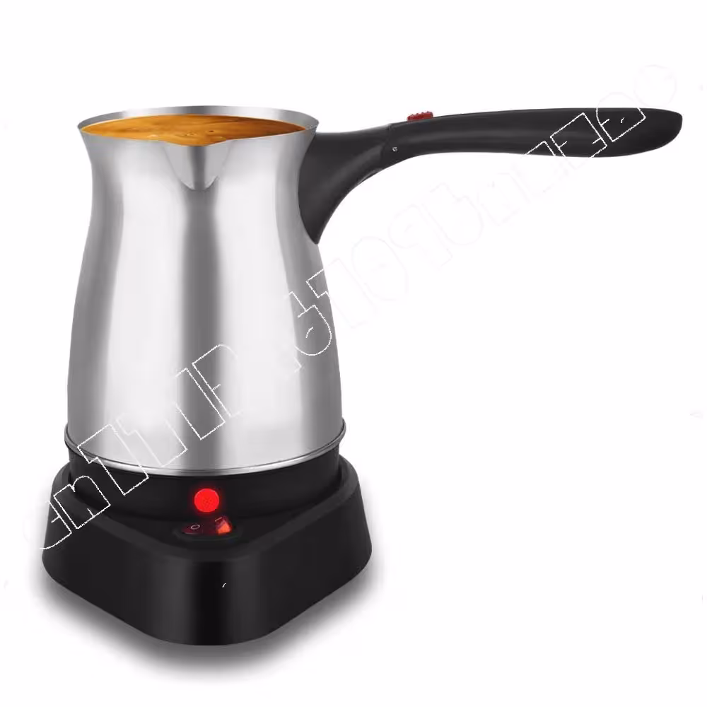 Caffettiera turca con manico in acciaio inossidabile, 500ml