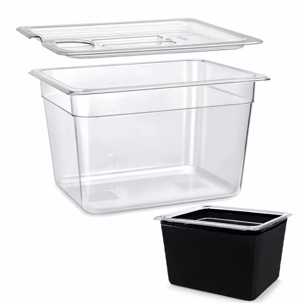 low temperature cooking container