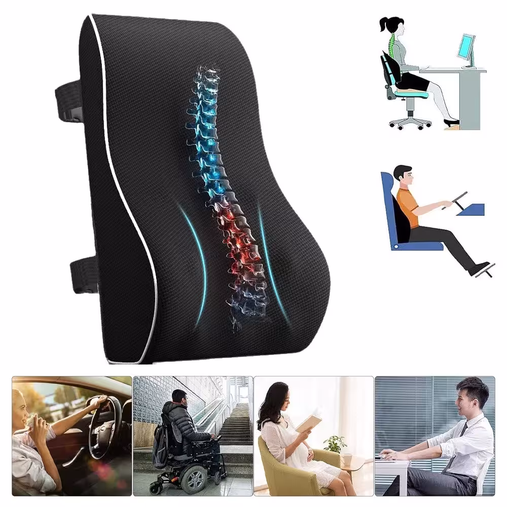 almohadilla de soporte lumbar