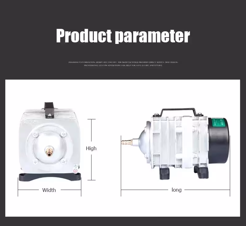 Air pump for fish ponds