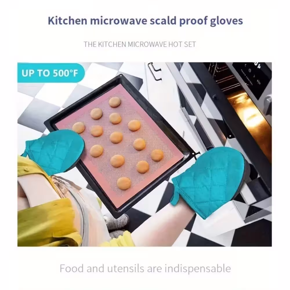 gants de four en silicone