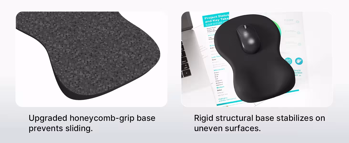 tappetino ergonomico per mouse