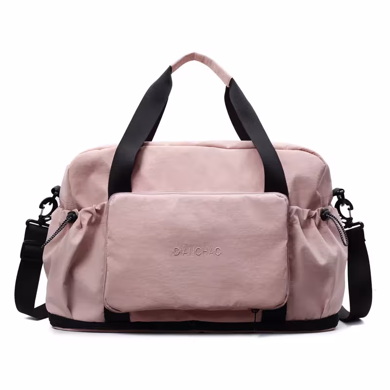 Ring expandable foldable travel bag for sports yoga dancing