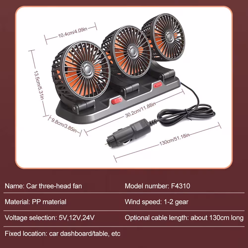 Ventilateur de voiture