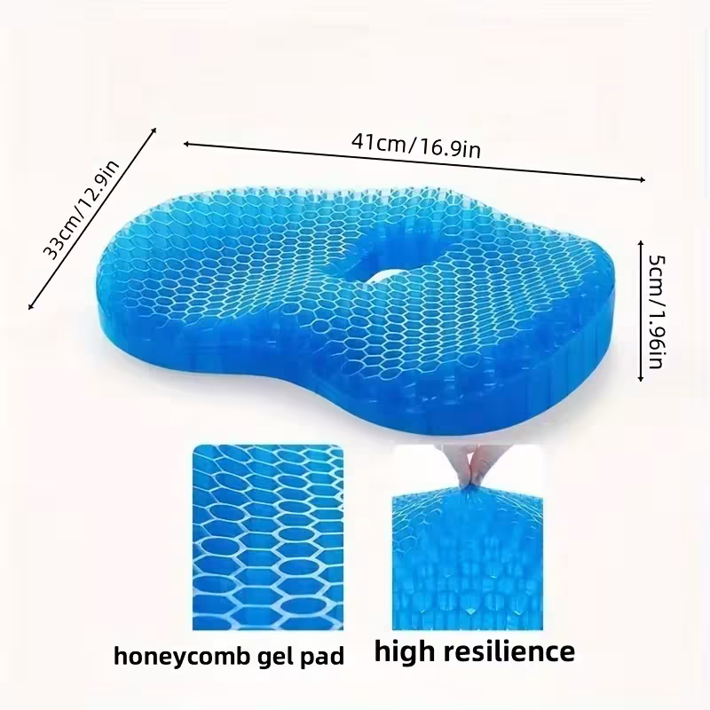 almohadilla de gel para el asiento.