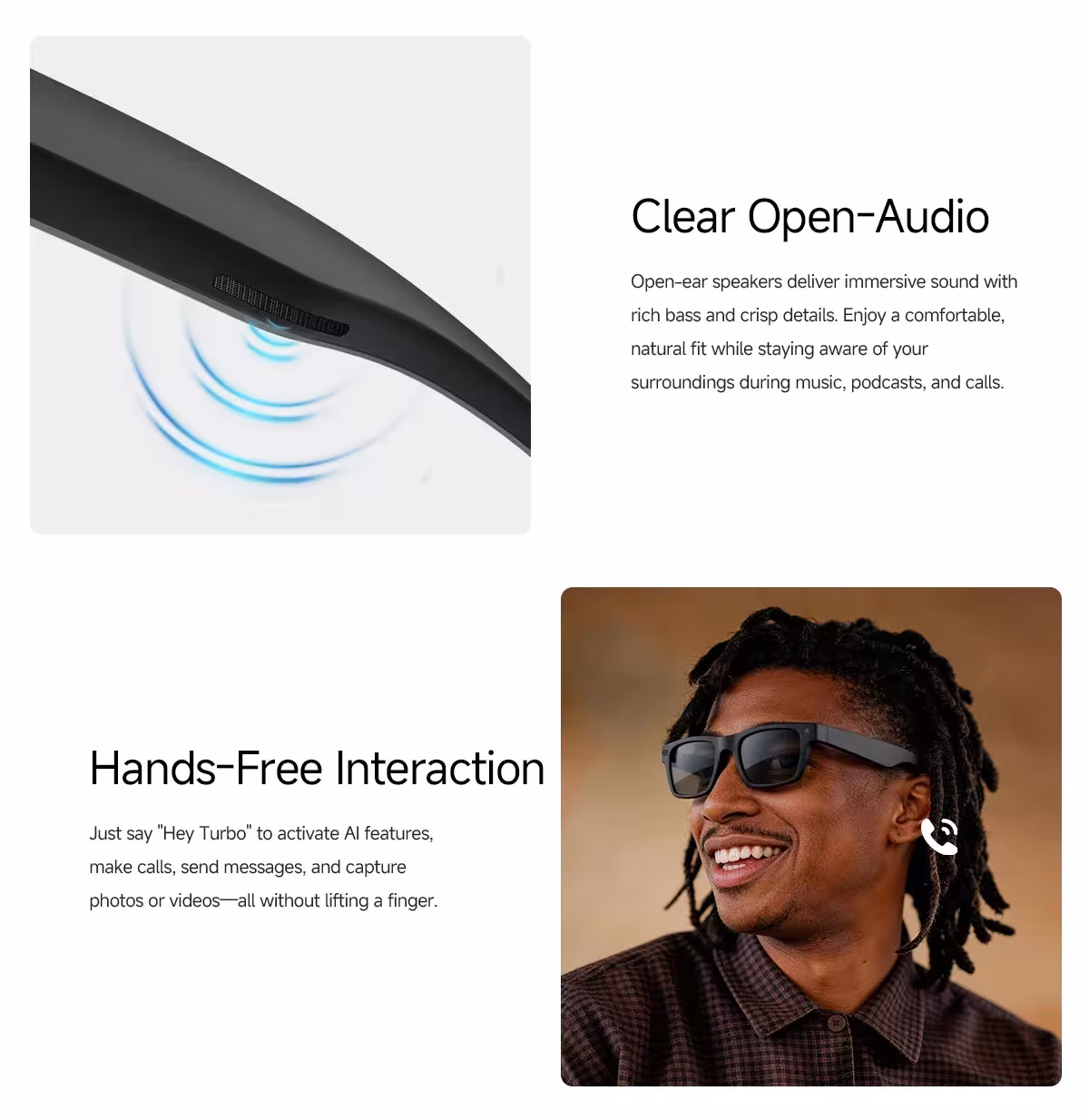 Smart glasses with translation