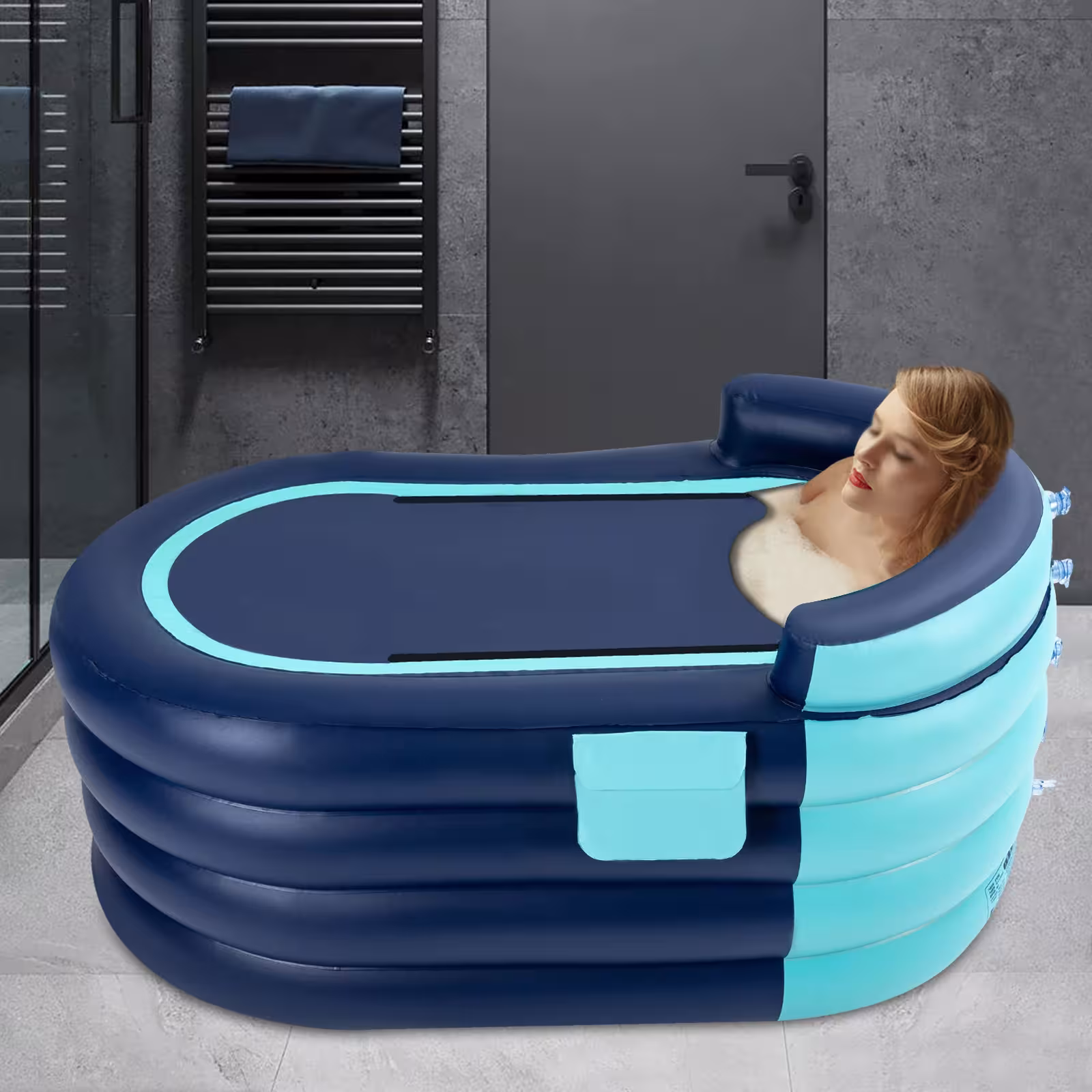 bain gonflable pour adultes