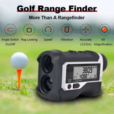 Golf sistema di misura della gamma laser Rangefinder 800M vibrazione doppia caccia del schermo