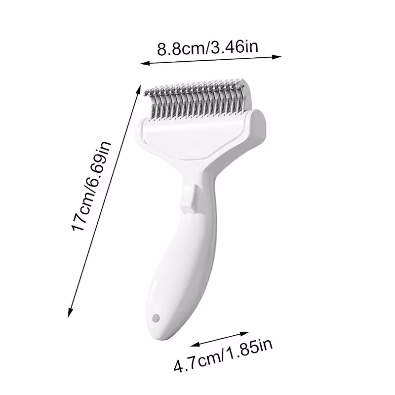 spazzola per la rimozione del pelo per cani