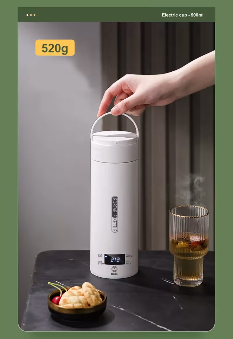 Hervidor eléctrico portátil
