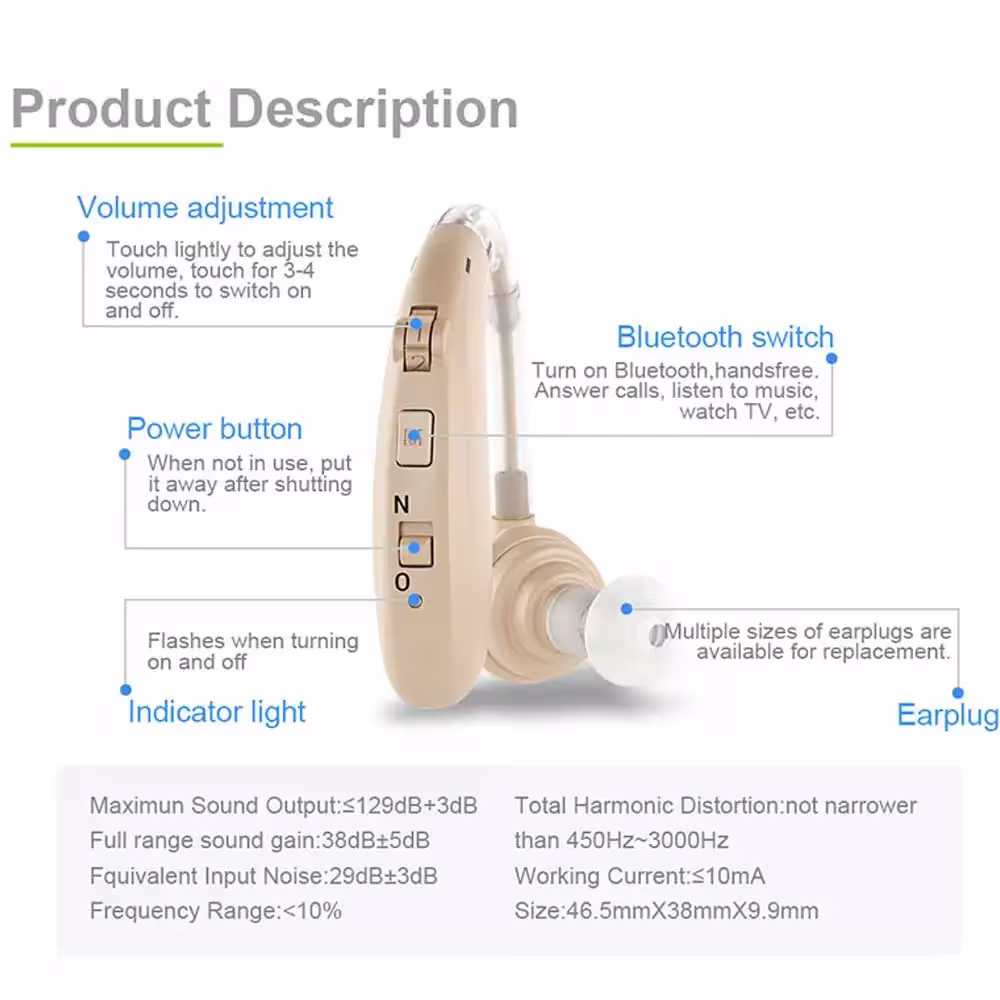 Bluetooth klausos aparatai