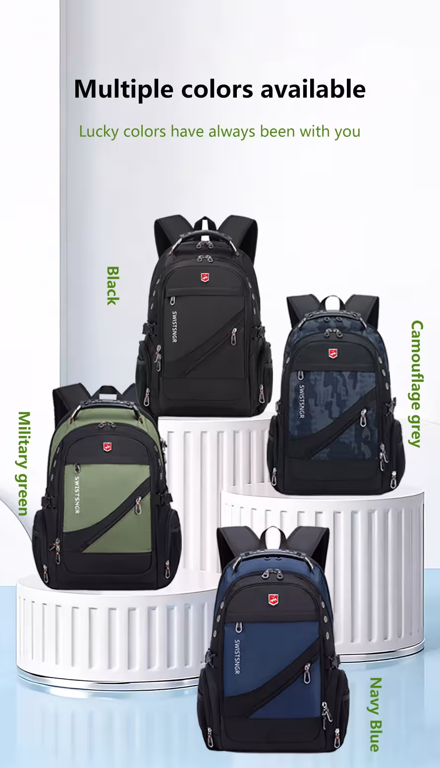 Wasserdichter Rucksack für Laptops